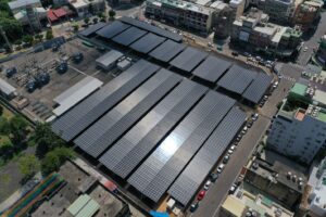 新竹工業區綠能停車場啟用 紓解停車問題創造綠能發電